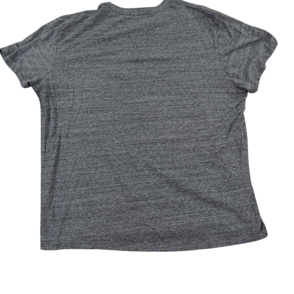 Marine Layer Signature Crew T-Shirt Mens XL Grey Re-Spun Logo Soft Stretch